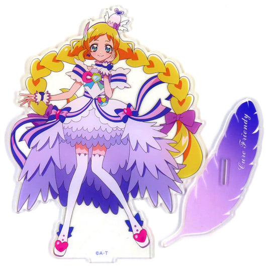 Cure Friendy Wonderful Precure Big Acrylic Stand Diamond Ribbon Style Wonderful Bag Online Limited Single [USED]