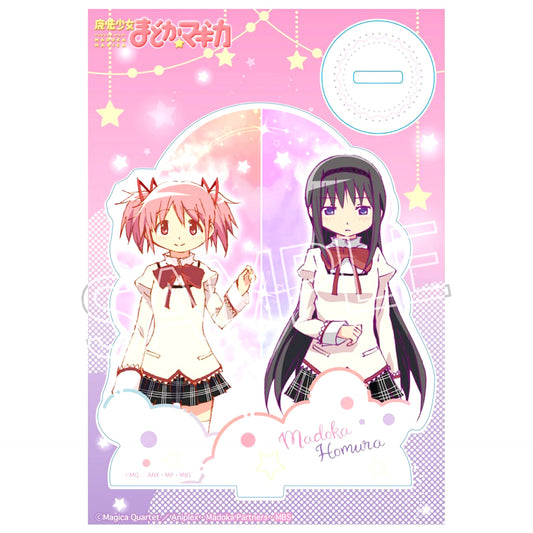 Madoka & Homura Puella Magi Madoka Magica Shine Series Acrylic Stand [USED]