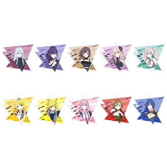 Set of 10 Project SEKAI the Movie The Broken World and Miku Who Cannot Sing Acrylic Keychain Vol.3 [USED]