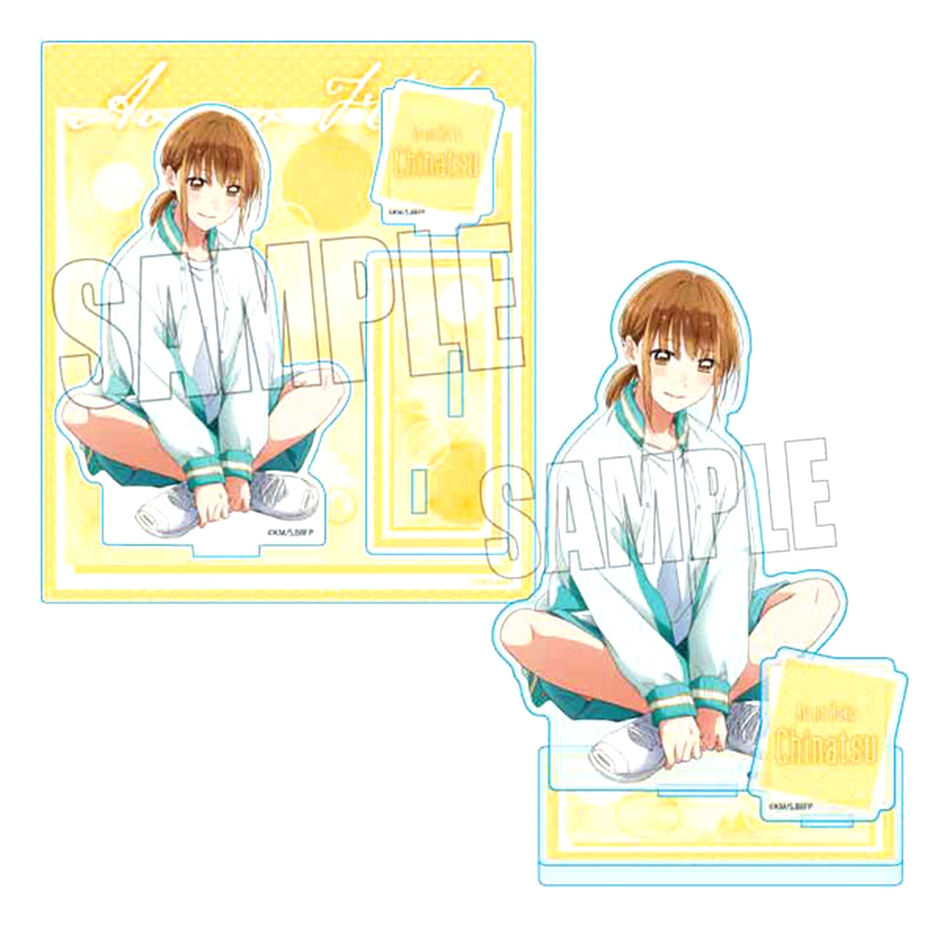 Chinatsu Kano Club Activity Acrylic Stand Blue Box [USED]