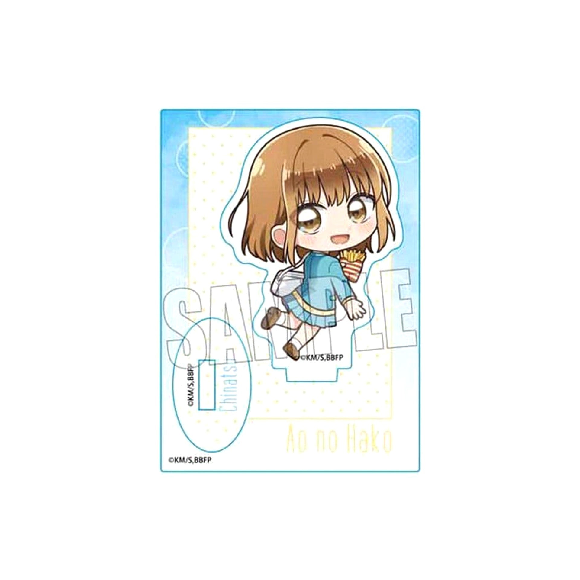 Blue Box Chinatsu Kano Mini Stand After School Deformed Acrylic Stands [USED]