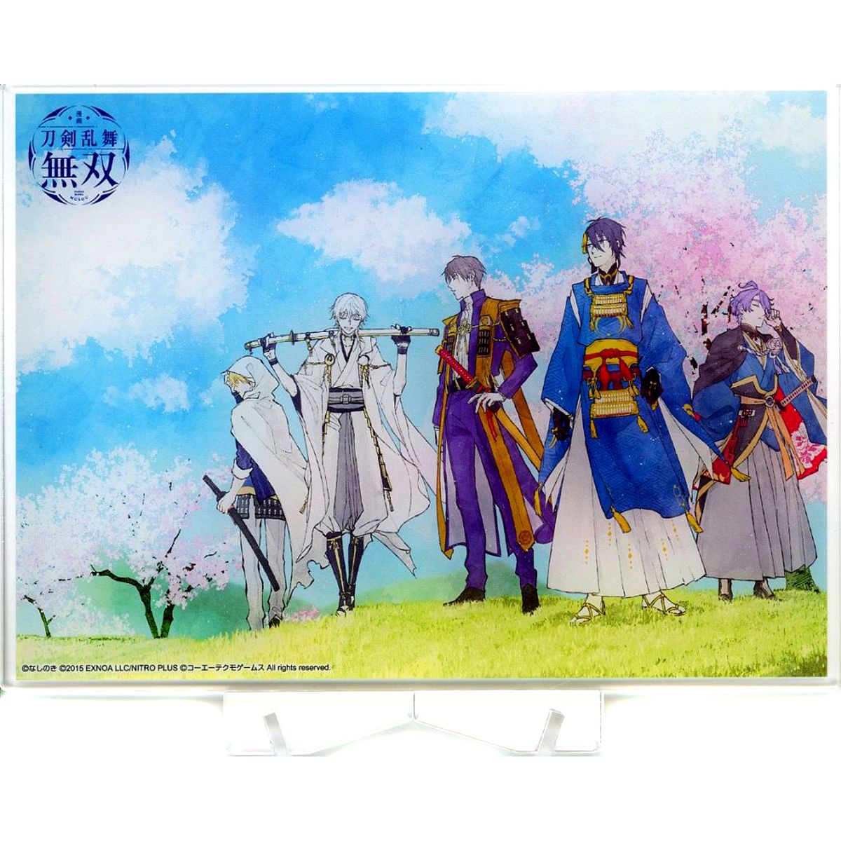 Touken Ranbu Warriors Acrylic Plate Nashinoki Illustration Only from Comic Vol.1 Animate Exclusive Set Bonus [USED]