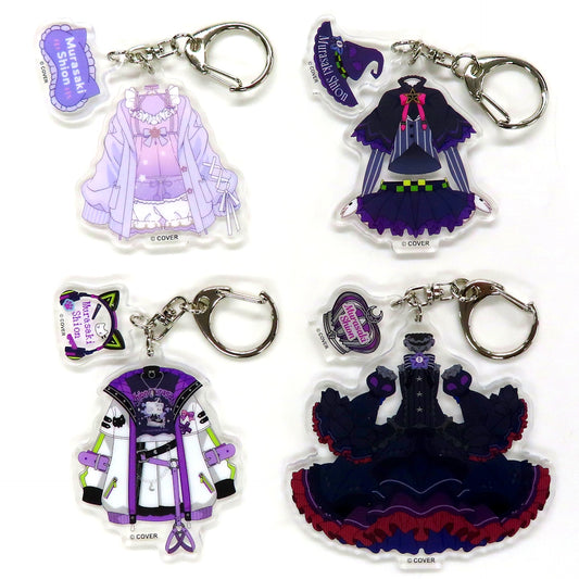 Murasaki Shion Virtual YouTuber Hololive Shion's Favorite Costume Keychain Set Graduation Goods [USED]
