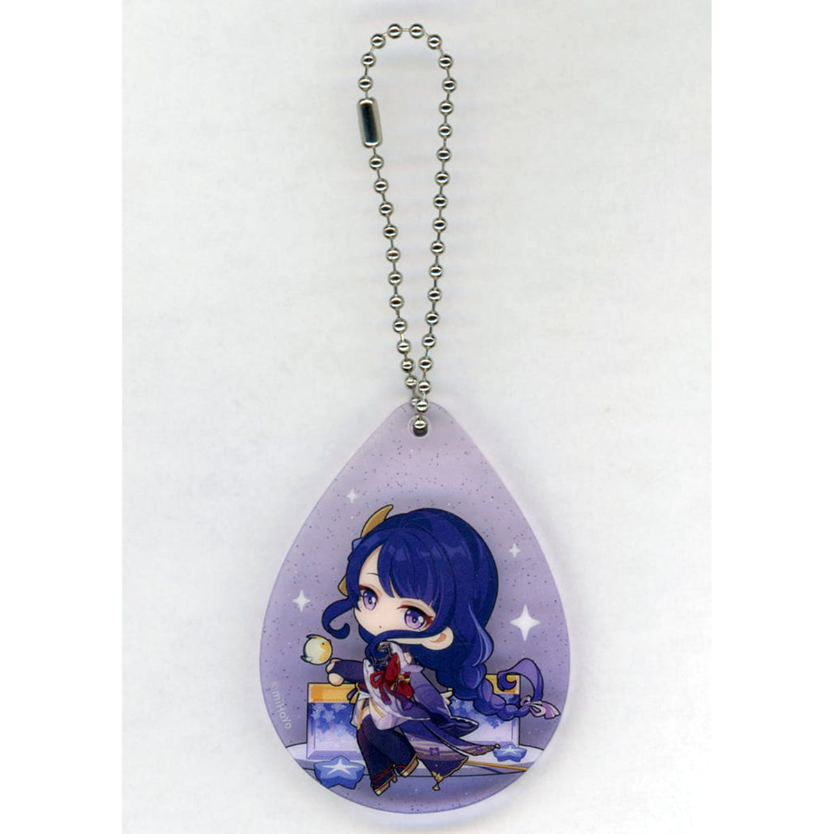 Genshin Raiden Shogun Sweet Summer Breeze Series Acrylic Keychain Keychains [USED]