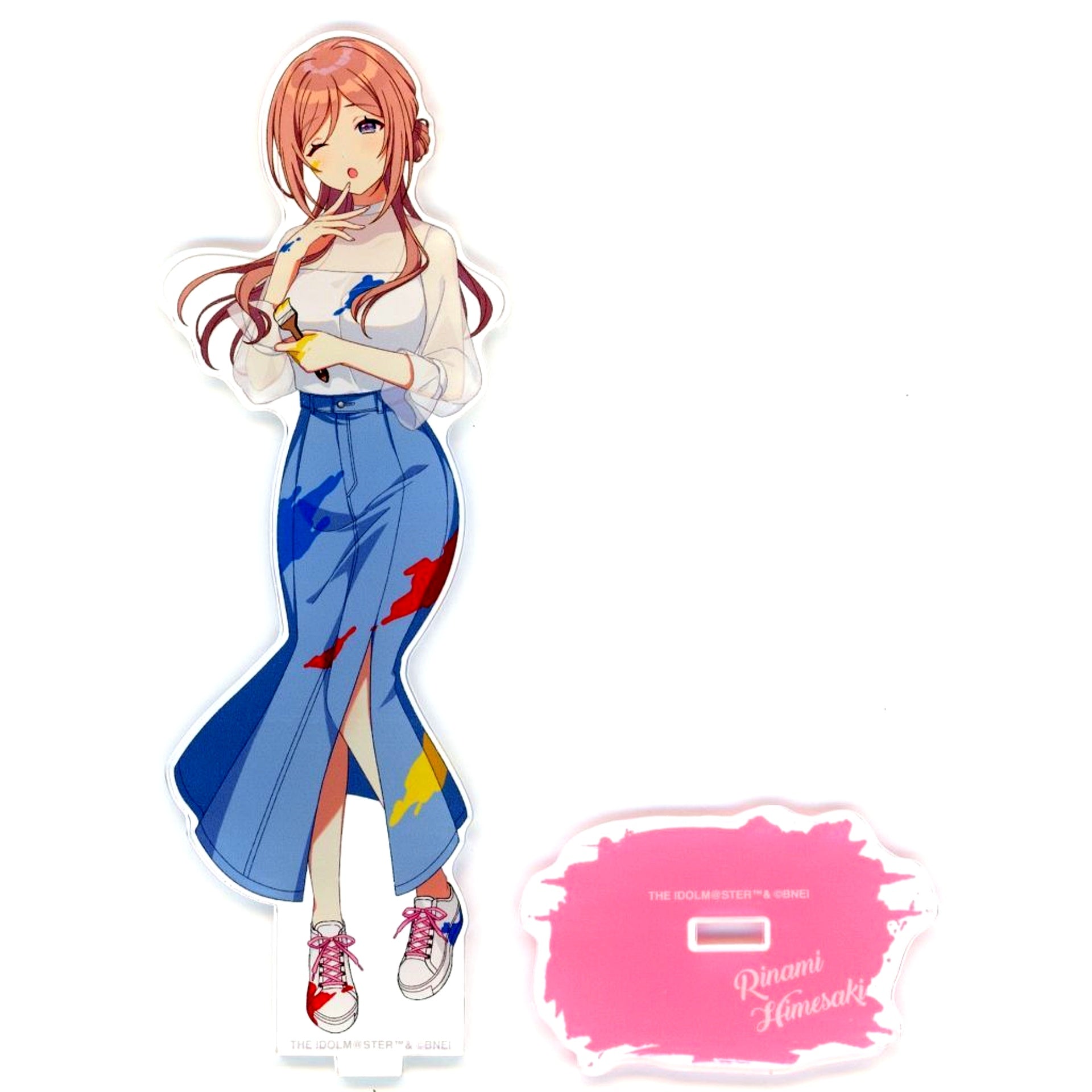 Rinami Himesaki Painter Style Gakuen Idolmaster Acrylic Stand [USED]