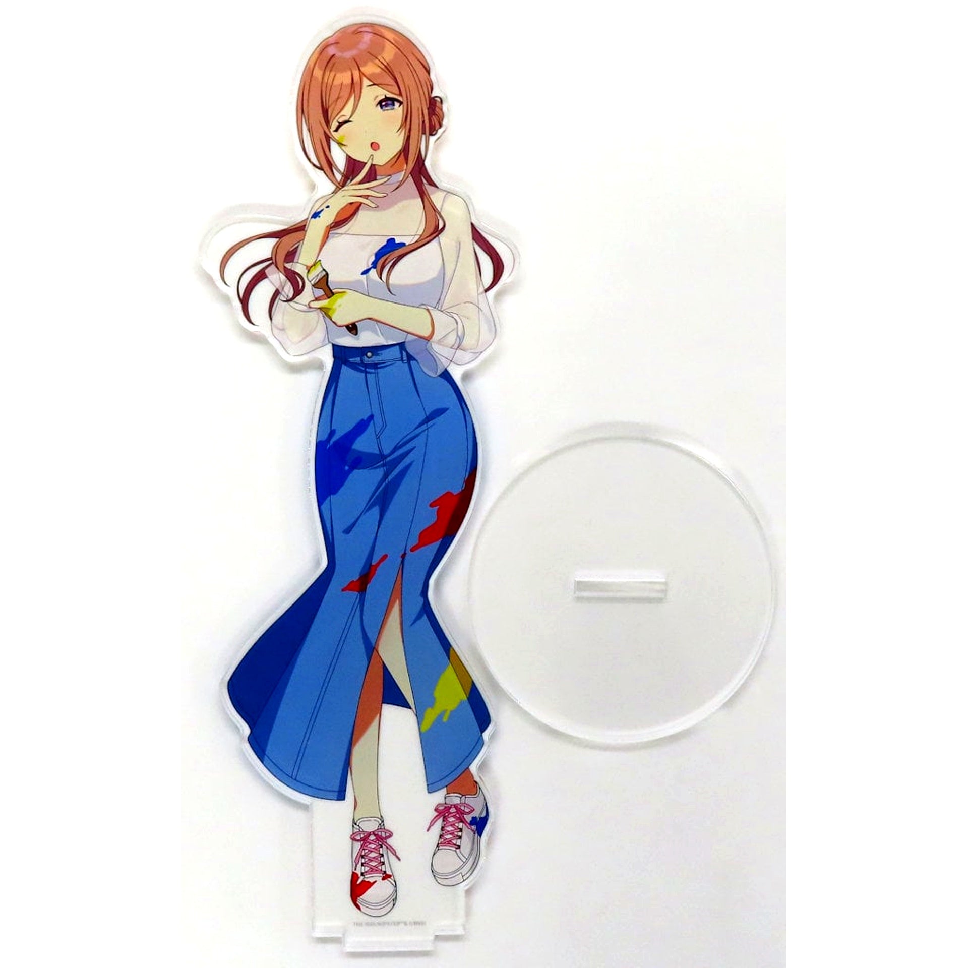 Rinami Himesaki Gakuen Idolmaster Painter Style Slightly Big Acrylic Stand [USED]