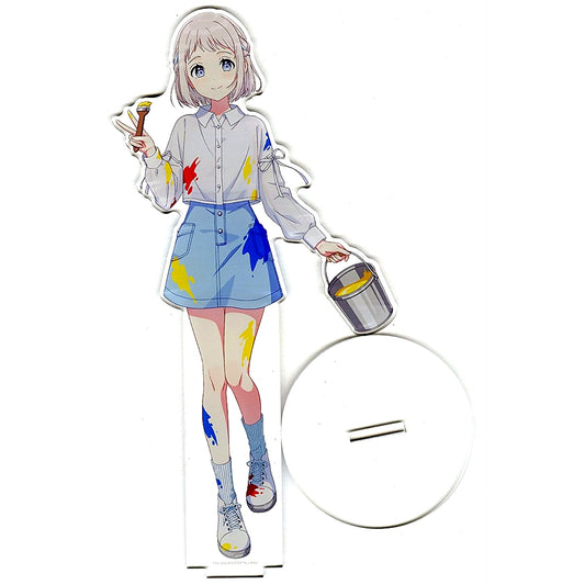 Lilja Katsuragi Gakuen Idolmaster Painter Style Slightly Big Acrylic Stand [USED]