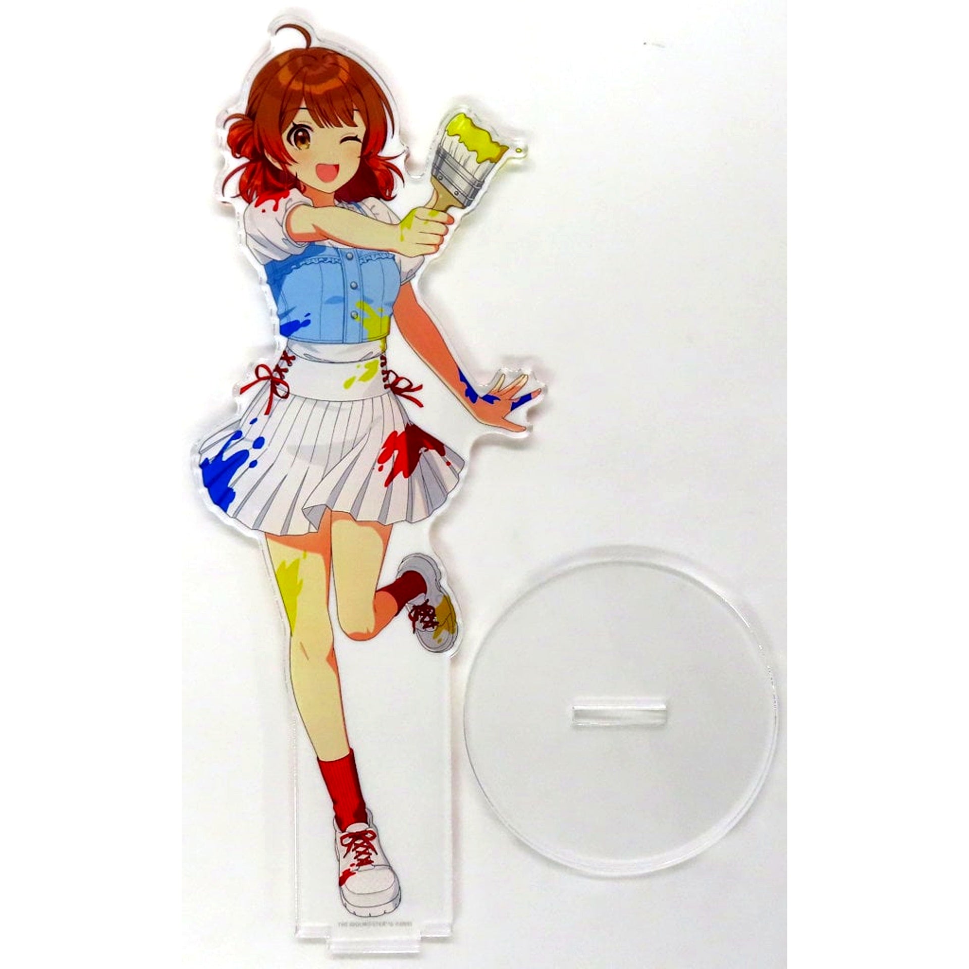 Ume Hanami Gakuen Idolmaster Painter Style Slightly Big Acrylic Stand [USED]