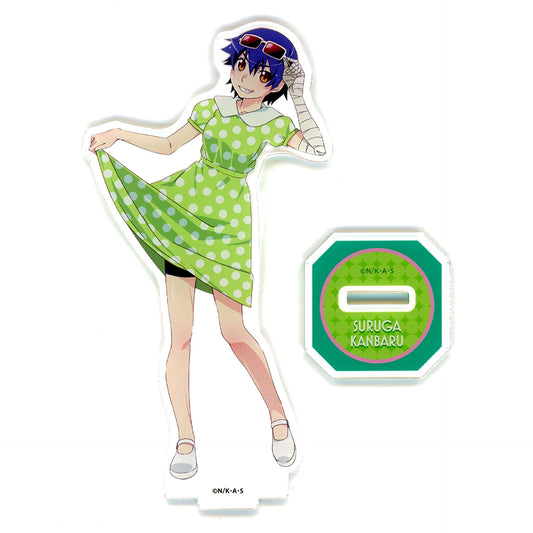 Suruga Kanbaru A-2 Prize Acrylic Stand Figure Kujibikido Monogatari Series Off & Monster Season Online Kuji [USED]