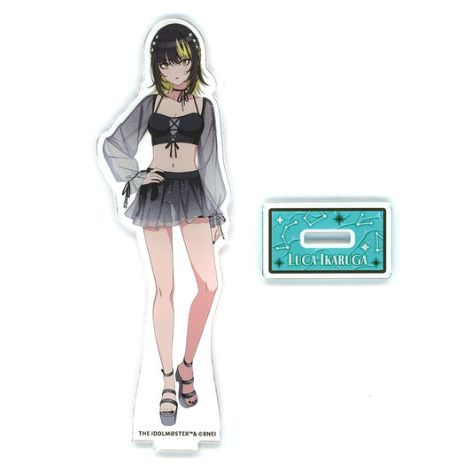 Luca Ikaruga The Idolmaster Shiny Colors Acrylic Stand Kujibikido Newtype Online Kuji Prize A-1 [USED]