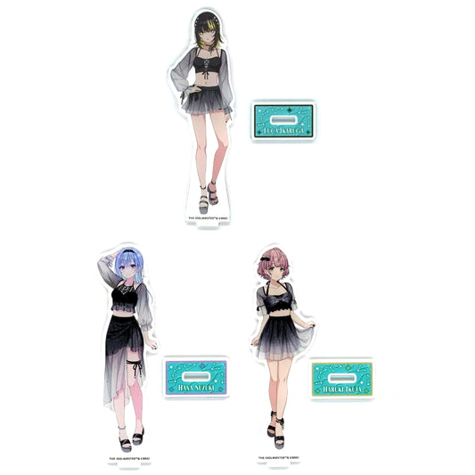 Set of 3 Cometic The Idolmaster Shiny Colors Acrylic Stand Kujibikido Newtype Online Kuji Prize A [USED]