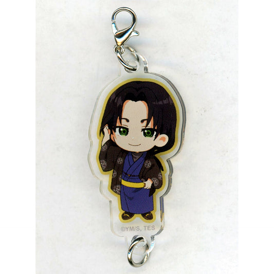 Yorishige Suwa C-7 Prize Mini Character Connecting Acrylic Charm Kujibikido The Elusive Samurai Online Kuji [USED]