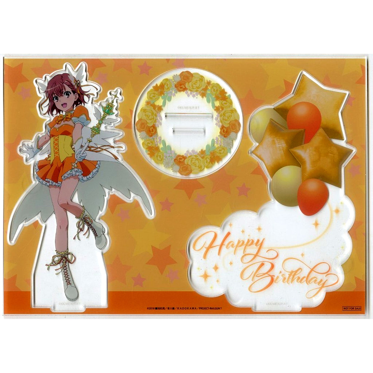 Mikoto Misaka Magical Girl Ver. Bonus Challenge Prize A Certain Scientific Railgun T Mikoto Misaka Birthday Kuji 2025 Choosable Celebration Diorama [USED]