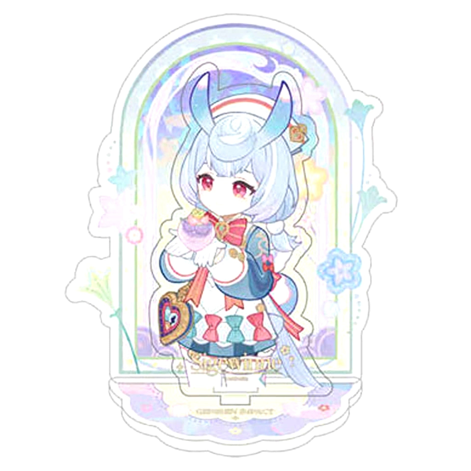 Sigewinne Genshin Impact Fragrant Fantasy Series Bust-up Acrylic Stand China Exclusive  [USED]