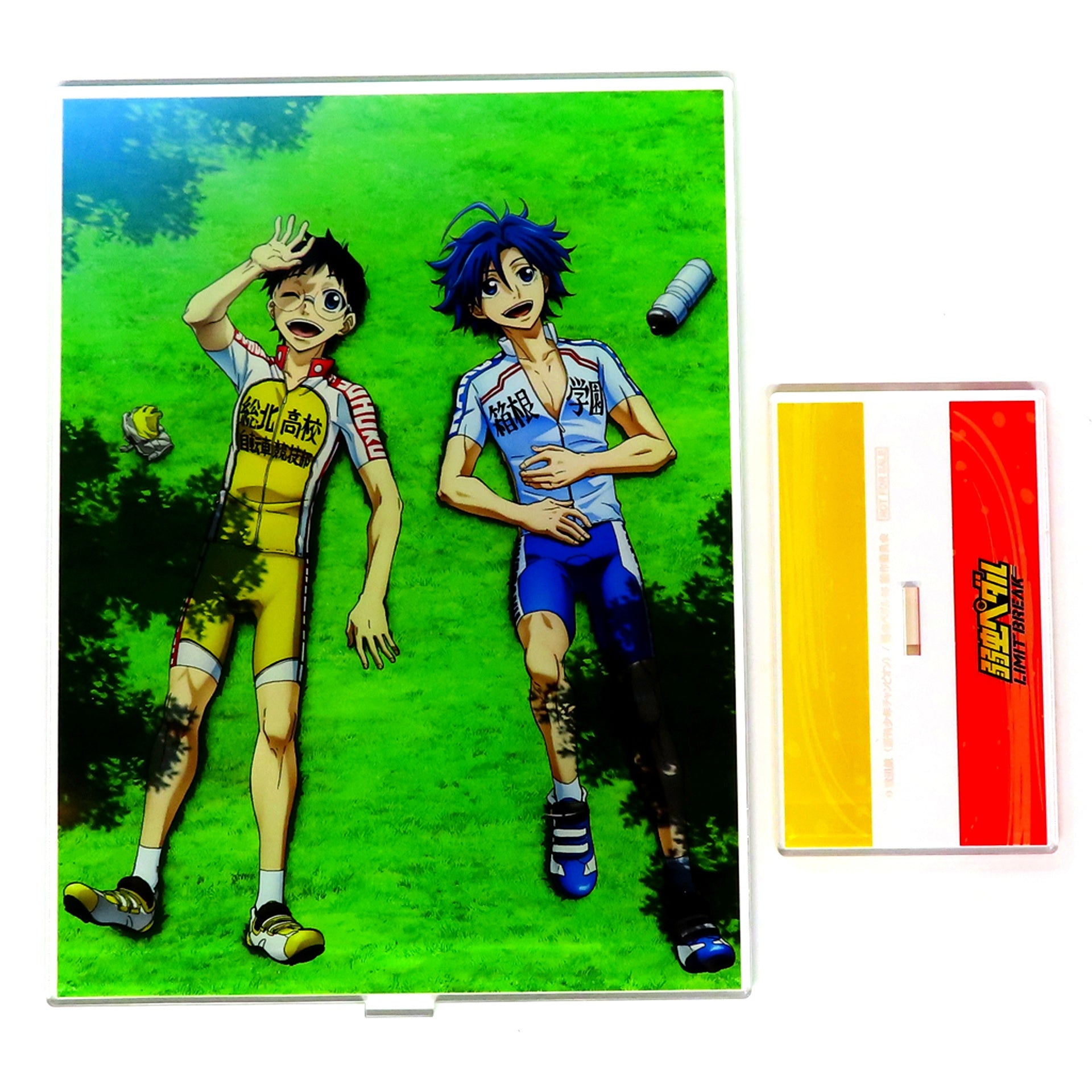 Sakamichi Onoda & Sangaku Manami Big Acrylic Stand Bonus for Blu-ray/DVD Yowamushi Pedal Limit Break TOHO animation STORE Limited All Volumes Purchase [USED]