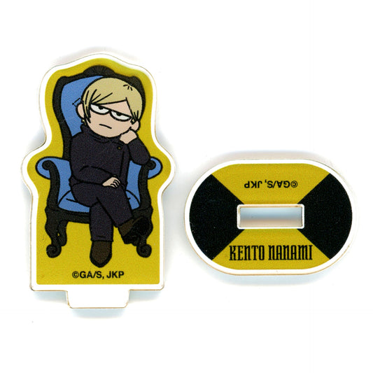 Kento Nanami Jujutsu Kaisen Hidden Inventory/Premature Death Jirori Trading Mini Acrylic Stand Chair: Blue [USED]