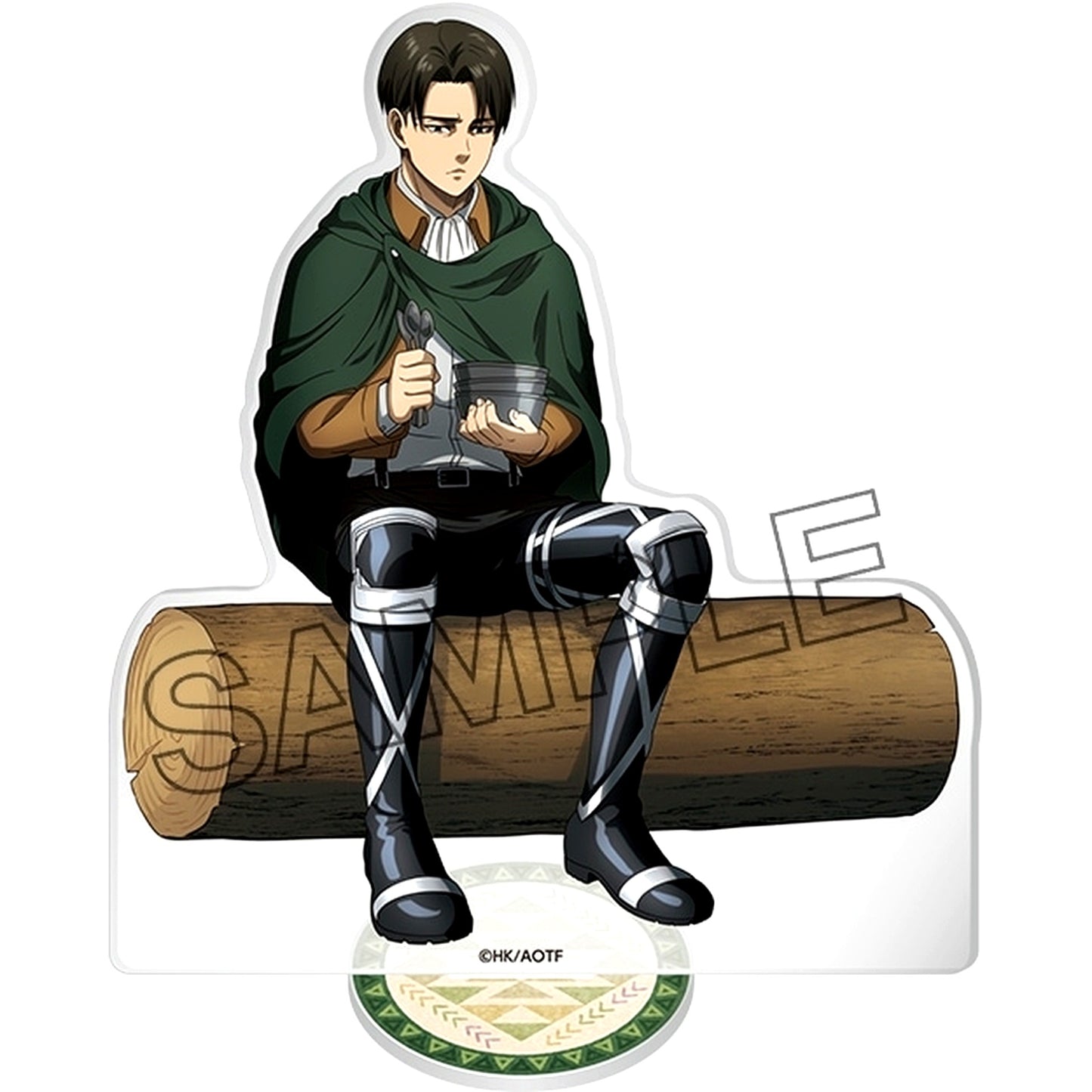 Levi Ackerman Attack on Titan The Final Season Illustration Acrylic Figure [USED]