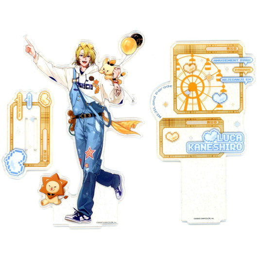 Luca Kaneshiro Virtual YouTuber Nijisanji Acrylic Stand NIJISANJI Collaboration Cafe in Shanghai Paradise Tour China Exclusive [USED]