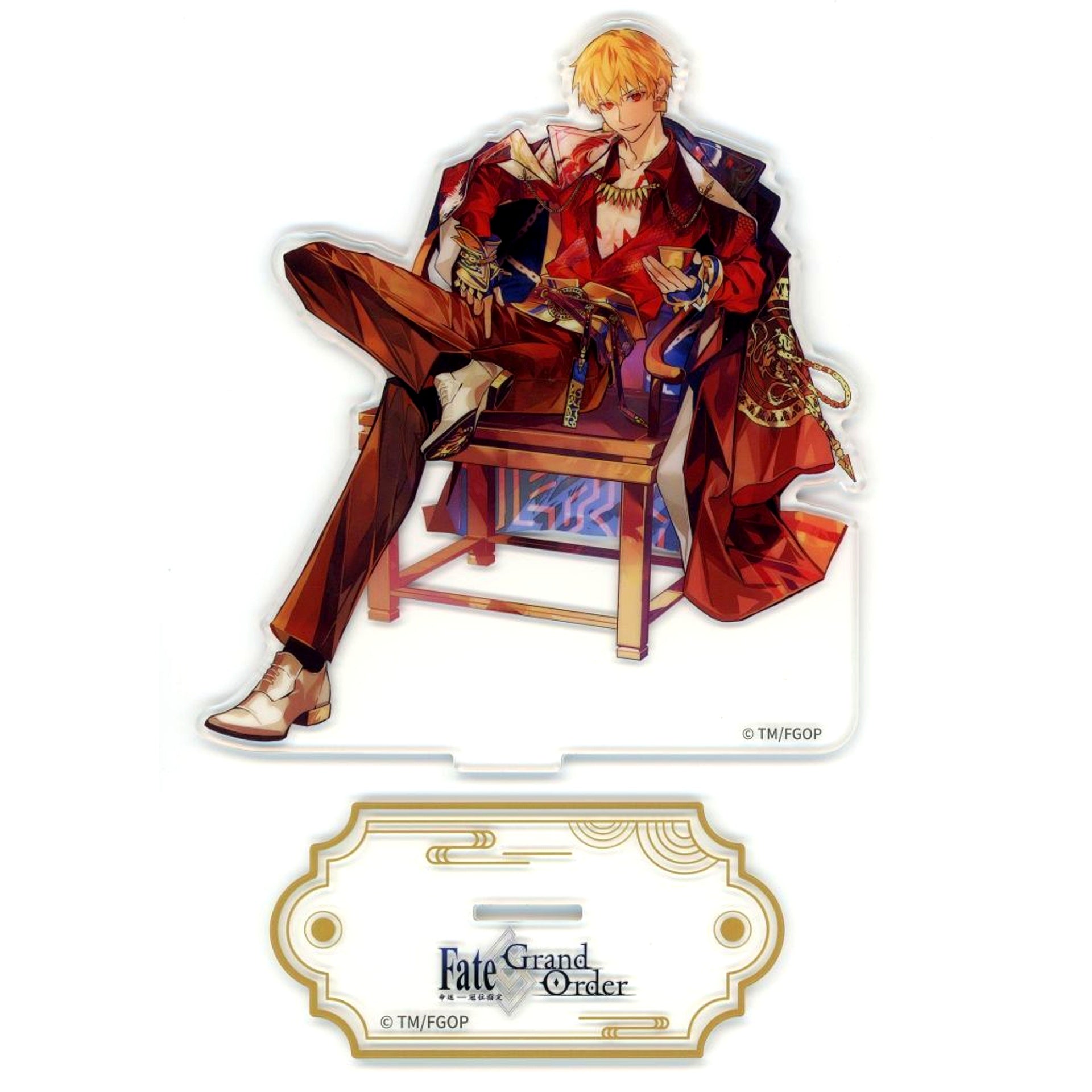 Archer Gilgamesh Acrylic Stand Fate/Grand Order Simplified Chinese Version Spring Festival Illustration China Limited [USED]