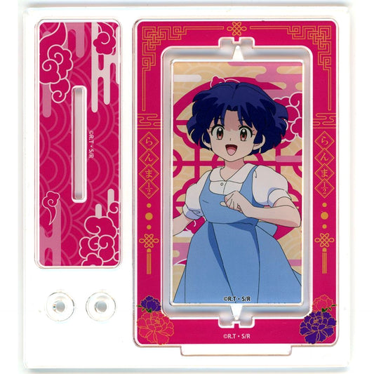Akane Tendo Rotating Acrylic Stand Ranma 1/2 Pop Up Shop in OSHI BASE Harajuku [USED]