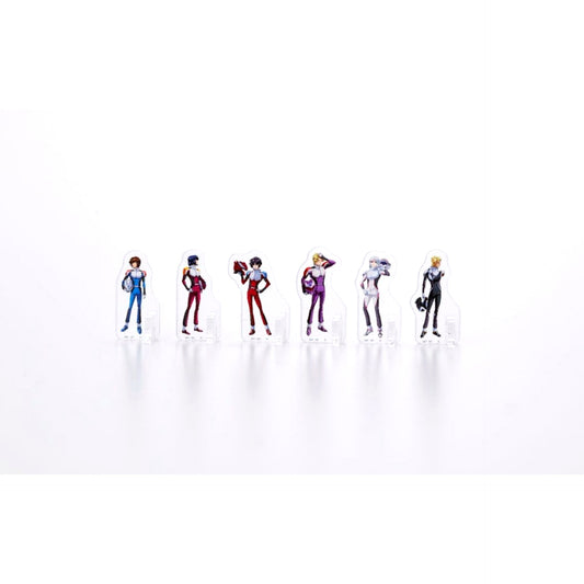 Set of 6 Mobile Suit Gundam SEED FREEDOM Mini Acryl Series Acrylic Stand Pilot Suit Ver. [USED]