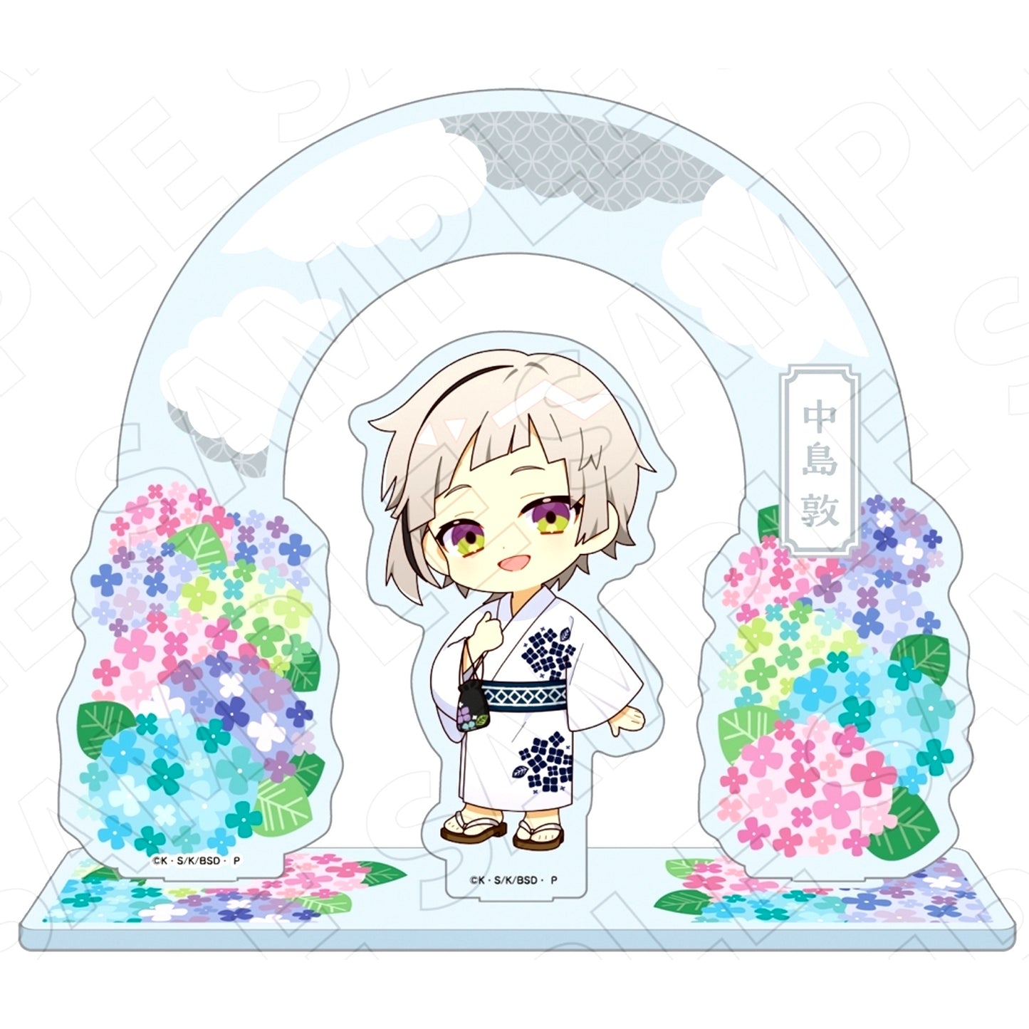 Atsushi Nakajima Bungo Stray Dogs x Hydrangea Charaditional Toy Acrylic Stand [USED]