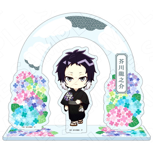 Ryunosuke Akutagawa Charaditional Toy Acrylic Stand Bungo Stray Dogs x Hydrangea [USED]
