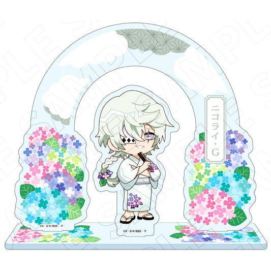 Nikolai G Bungo Stray Dogs x Hydrangea Charaditional Toy Acrylic Stand [USED]