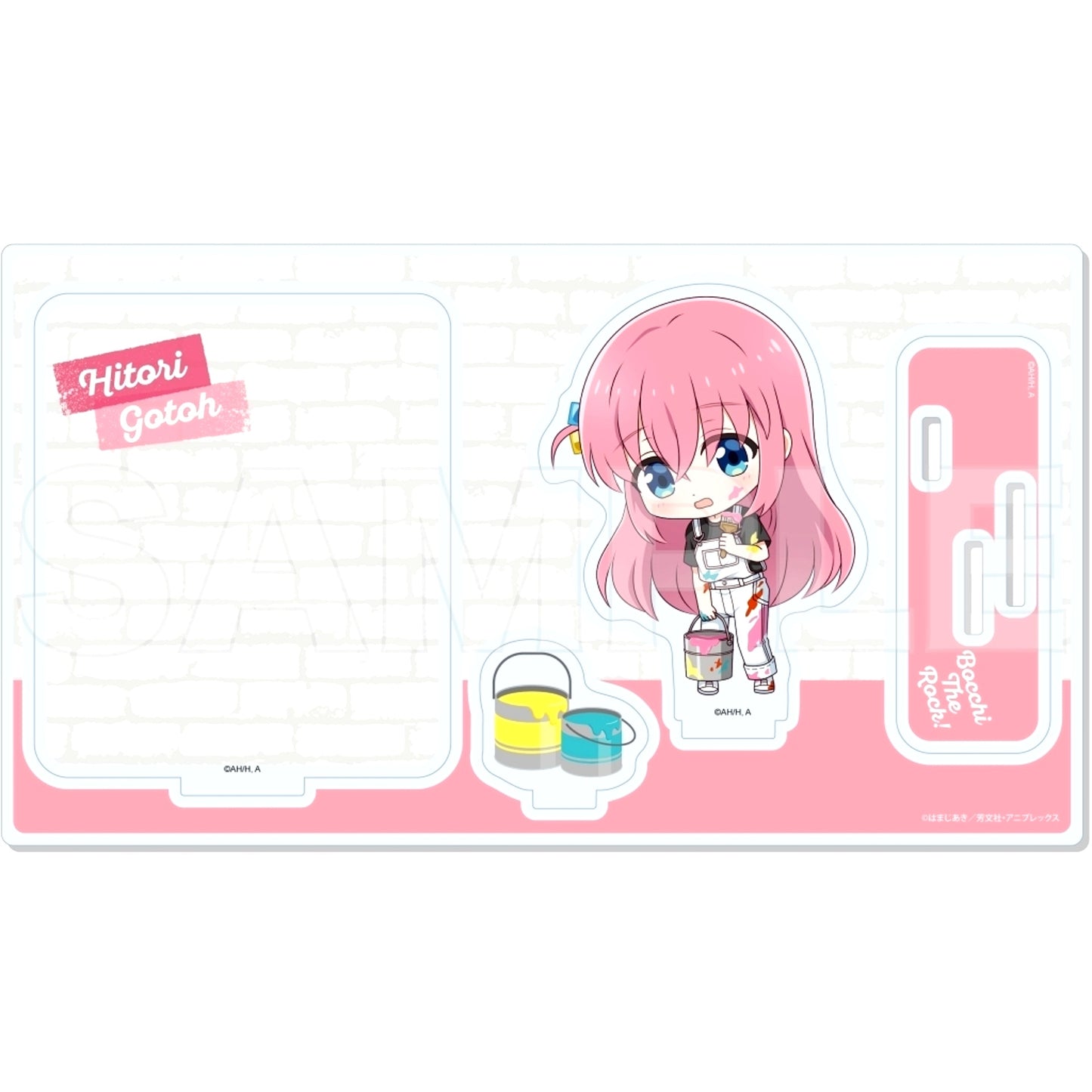 Hitori Gotoh 08. Painter Ver. Diorama Acrylic Bocchi the Rock! [USED]