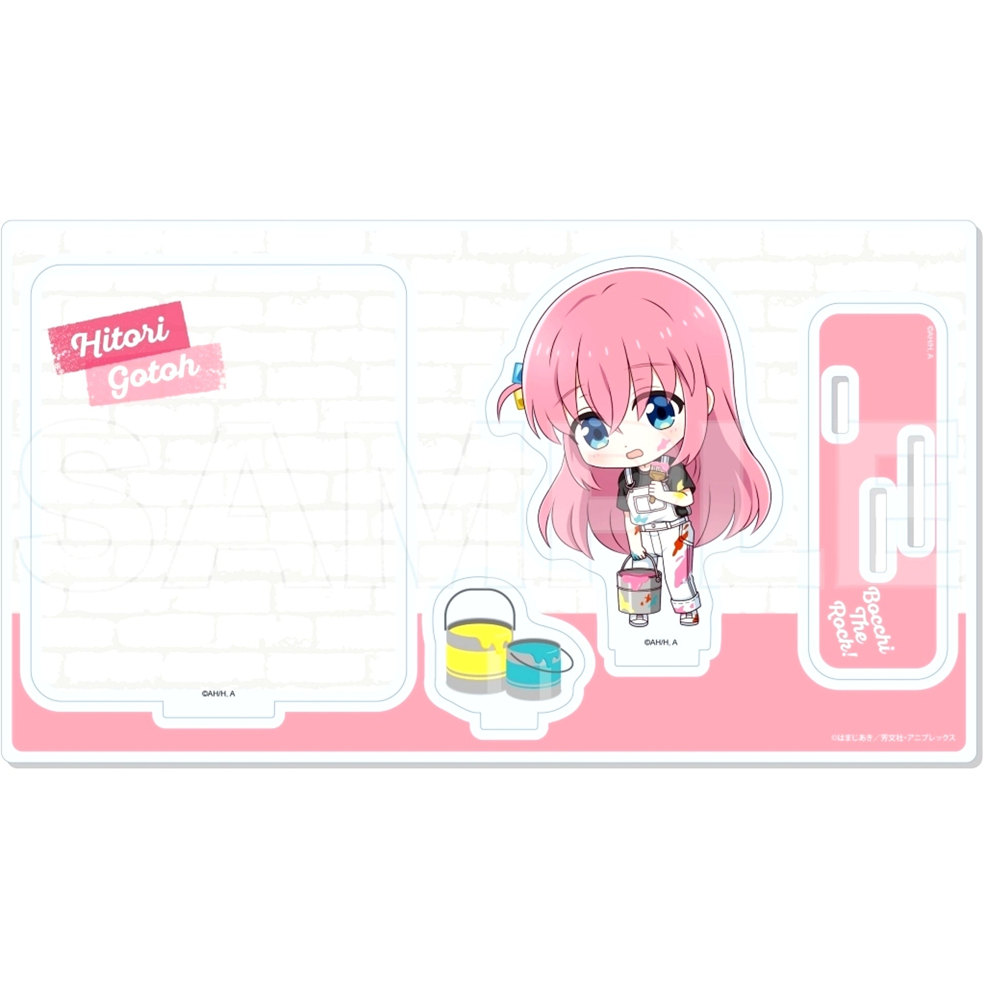 Hitori Gotoh 08. Painter Ver. Diorama Acrylic Bocchi the Rock! [USED]