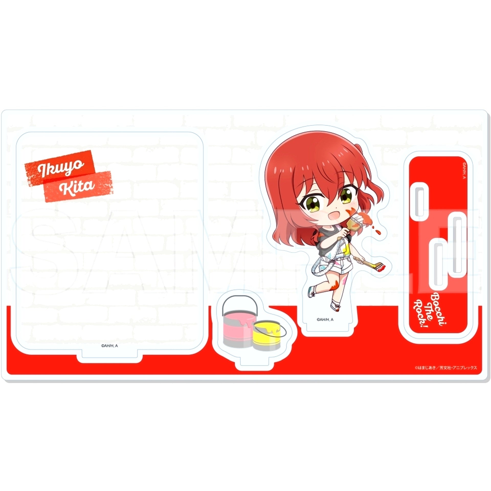 Ikuyo Kita 11. Painter Ver. Diorama Acrylic Bocchi the Rock! [USED]