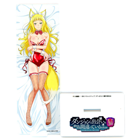 Haruhime Sanjouno Bunny Acrylic Stand A Is It Wrong to Try to Pick Up Girls in a Dungeon? V Mios Limited [USED]