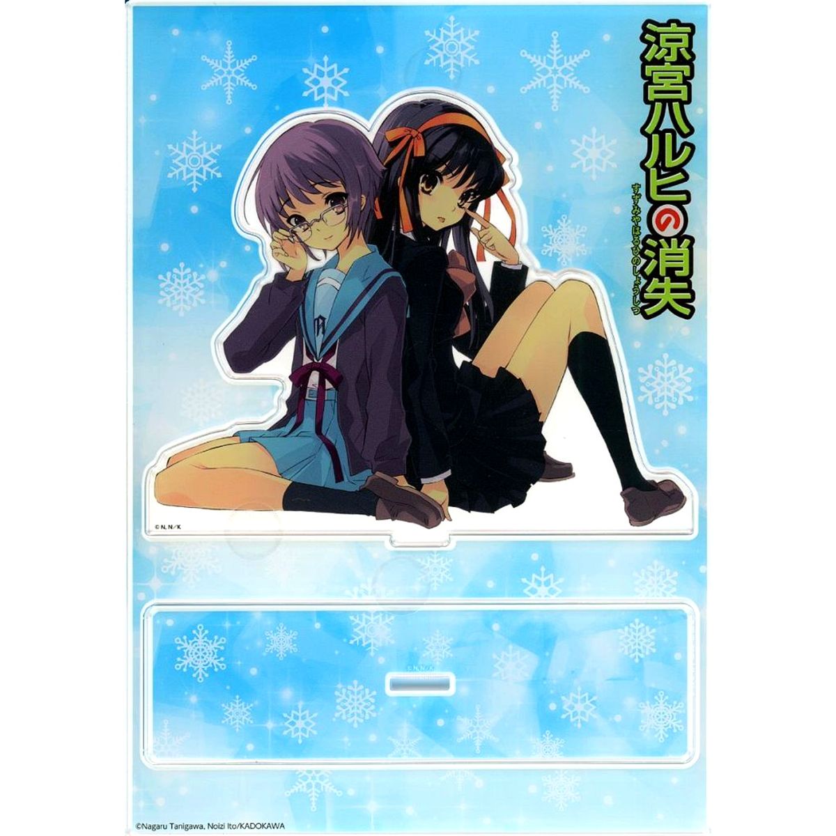 Haruhi Suzumiya Yuki Nagato The Disappearance of Haruhi Suzumiya Illustration Acrylic Stand [USED]