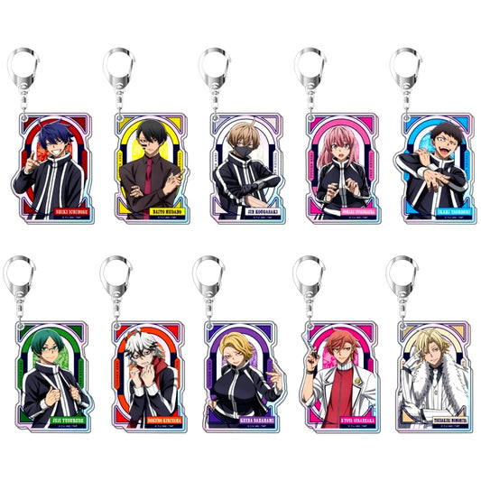 Set of 10 Tougen Anki Aurora Acrylic Keychain [USED]