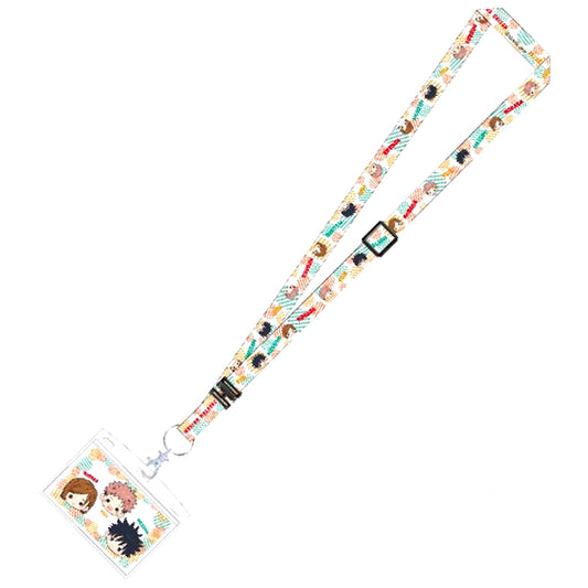 A. Yuji Itadori & Megumi Fushiguro & Nobara Kugisaki Neck Strap Jujutsu Kaisen Season 2 [USED]