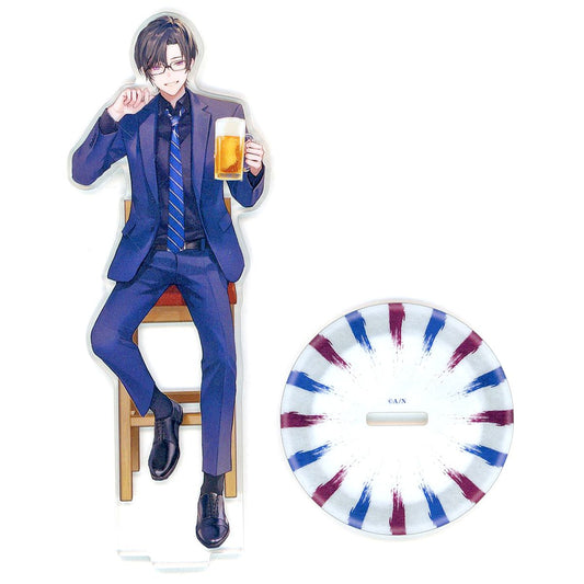 Shikinagi Akira Virtual YouTuber Nijisanji DMM Scratch! One Drink After Work Acrylic Stand Scratch C-1 Prize [USED]