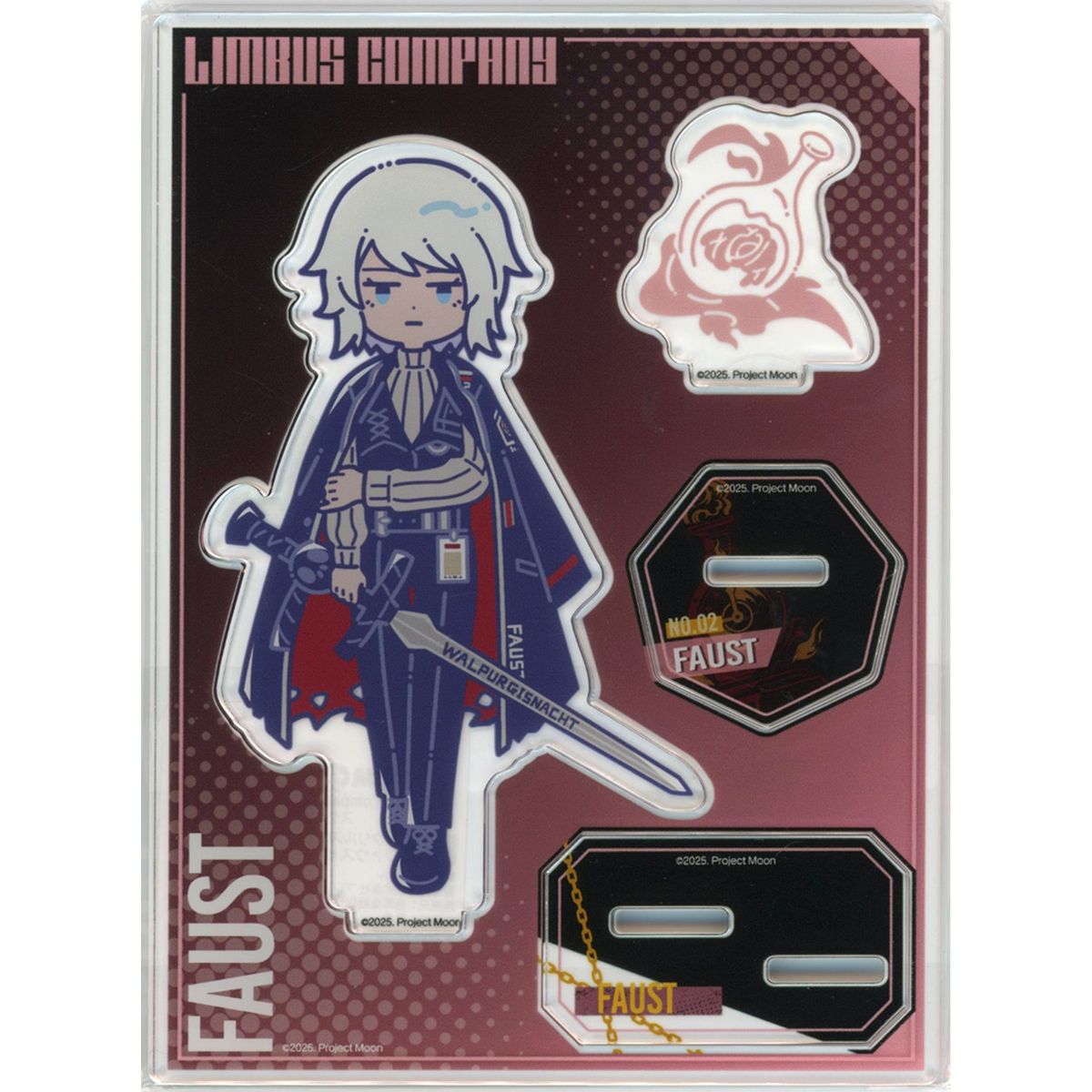 Faust Limbus Company DMM Scratch! Retopop Series C-3 Prize Acrylic Stand [USED]