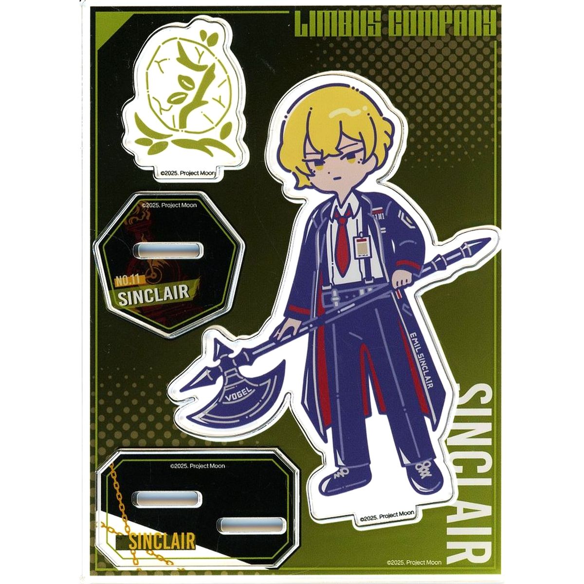Sinclair Limbus Company DMM Scratch! Retopop Series C-11 Prize Acrylic Stand [USED]