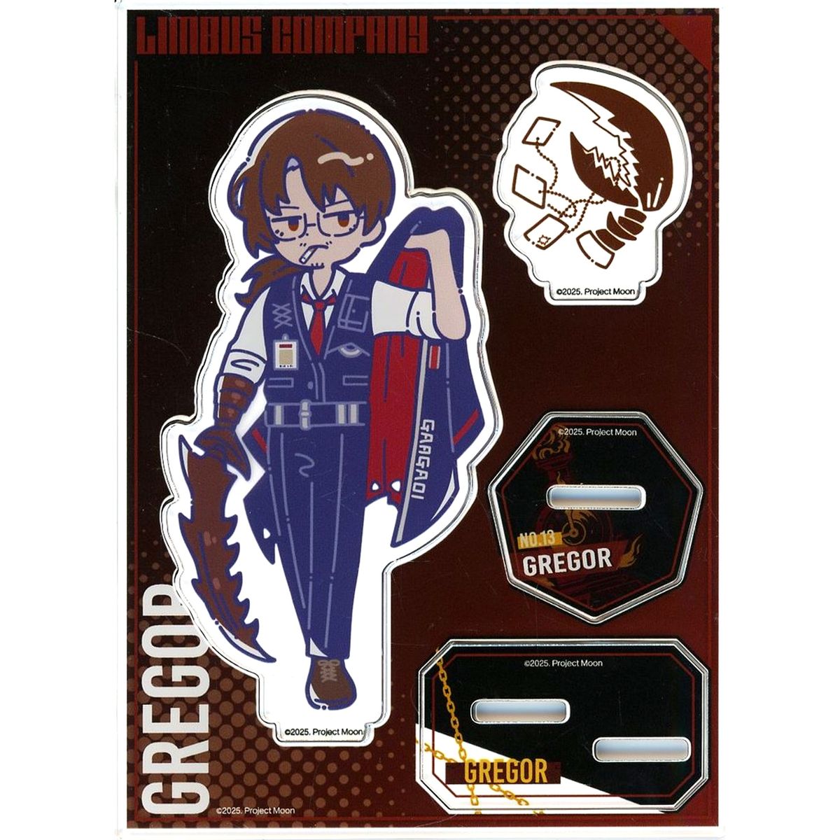 Gregor Limbus Company DMM Scratch! Retopop Series C-13 Prize Acrylic Stand [USED]