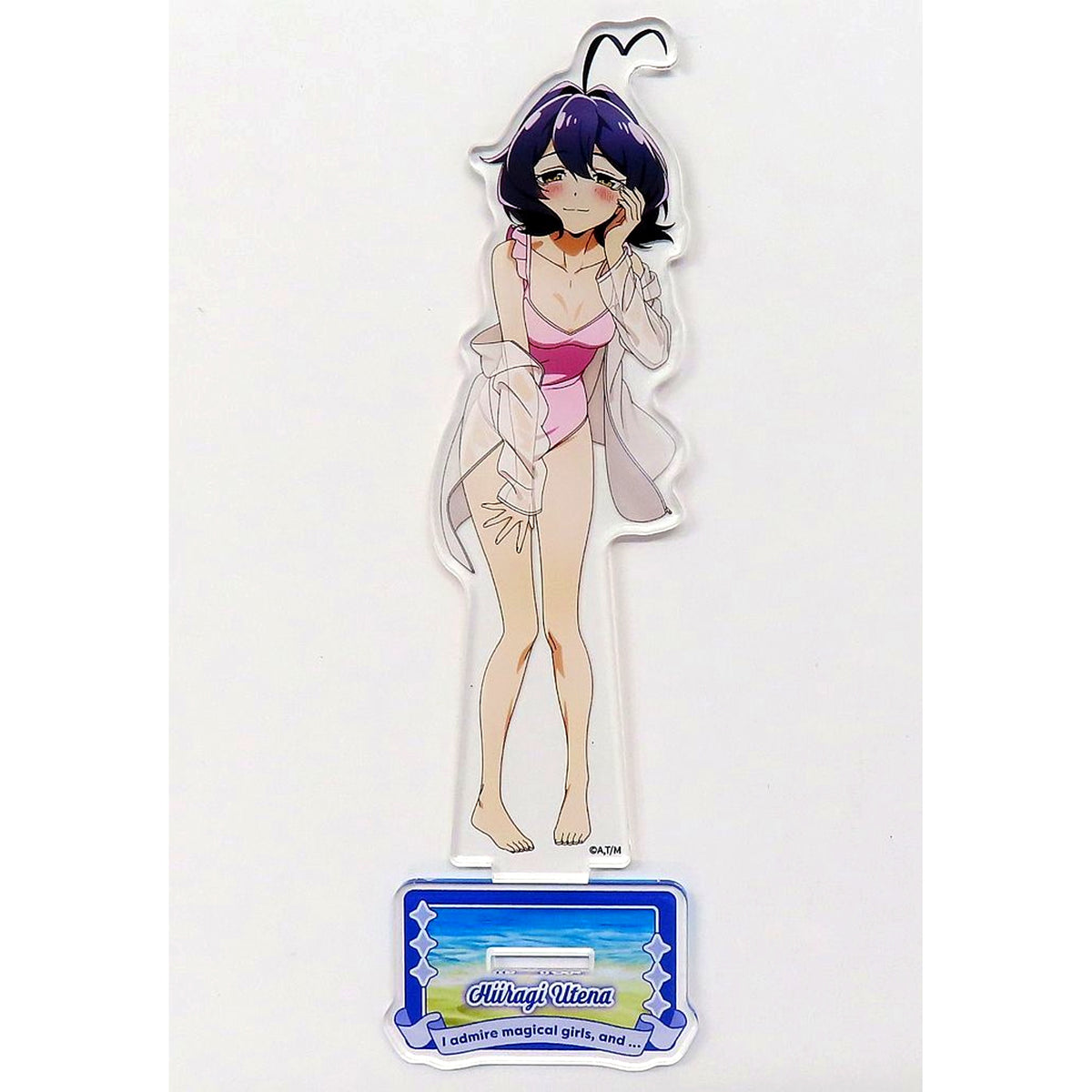 Utena Hiiragi Gushing over Magical Girls Swimsuit DMM Scratch! W Chance Prize Part 4 Acrylic Stand [USED]