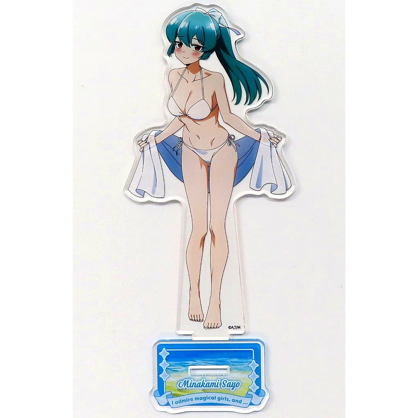 Sayo Minakami Gushing over Magical Girls Swimsuit DMM Scratch! W Chance Prize Part 6 Acrylic Stand [USED]