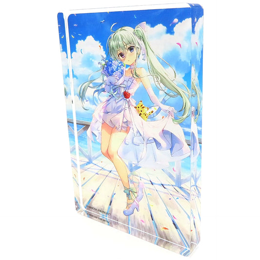 Einhart Stratos A Mini Acrylic Block C-5 Prize DMM Scratch! Magical Girl Lyrical Nanoha 20th Anniv Scratch [USED]