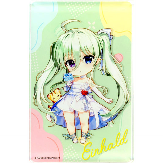 Einhart Stratos B Mini Acrylic Block C-10 Prize DMM Scratch! Magical Girl Lyrical Nanoha 20th Anniv Scratch [USED]