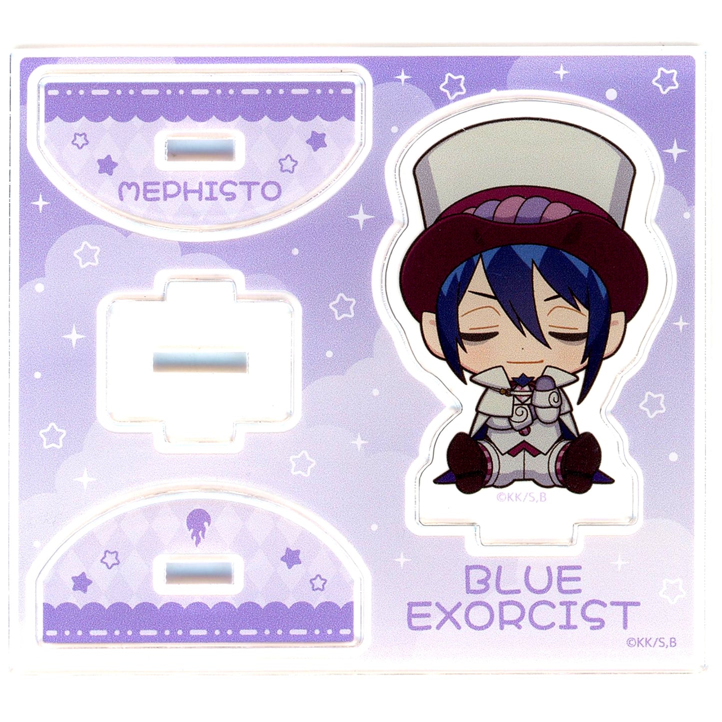 Mephisto Pheles Sleeping Series Cradle Acrylic Stand Blue Exorcist Shimane Illuminati Saga [USED]