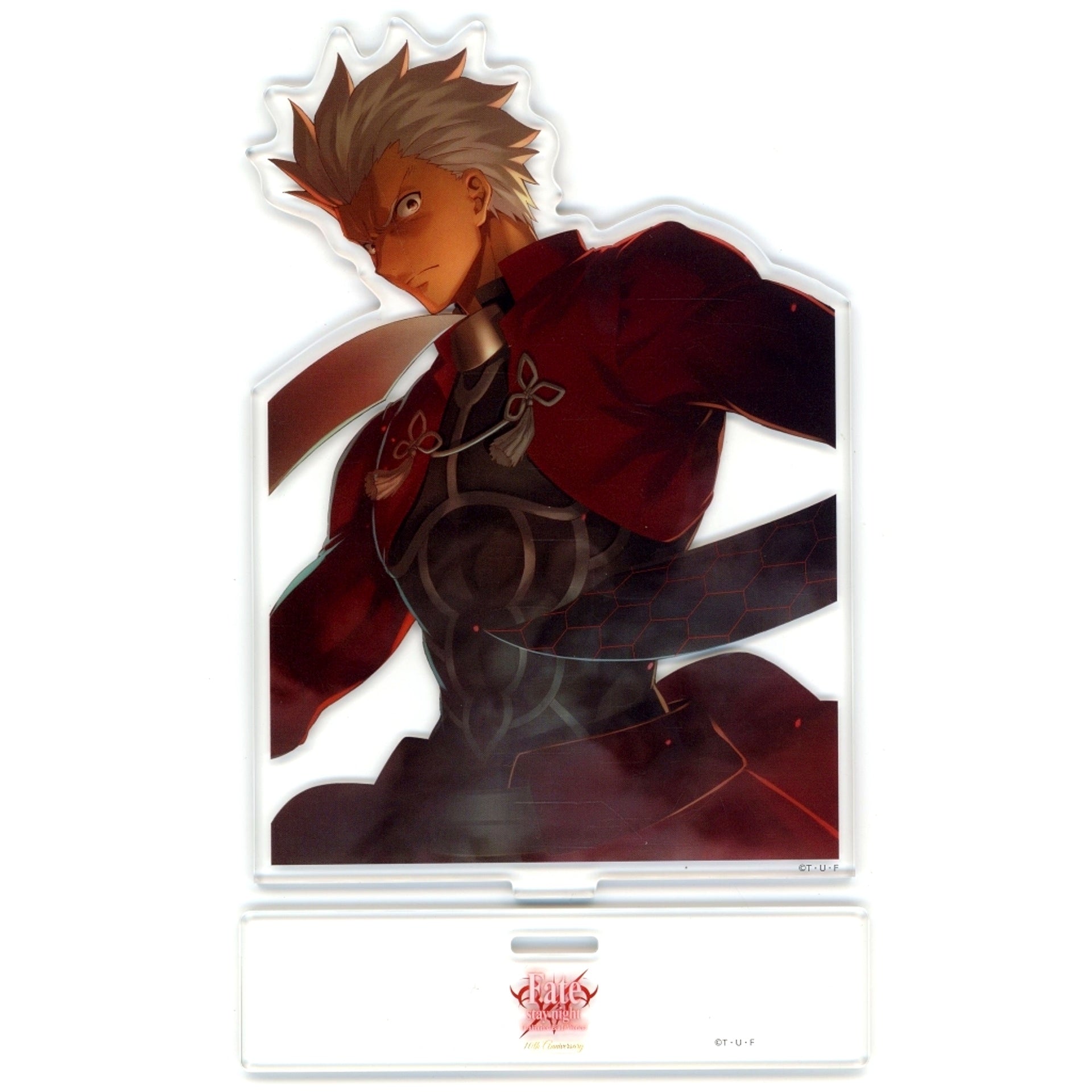 Archer G Prize Fate/stay night Unlimited Blade Works WEBSHOP Kuji 10th Anniversary Acrylic Stand [USED]