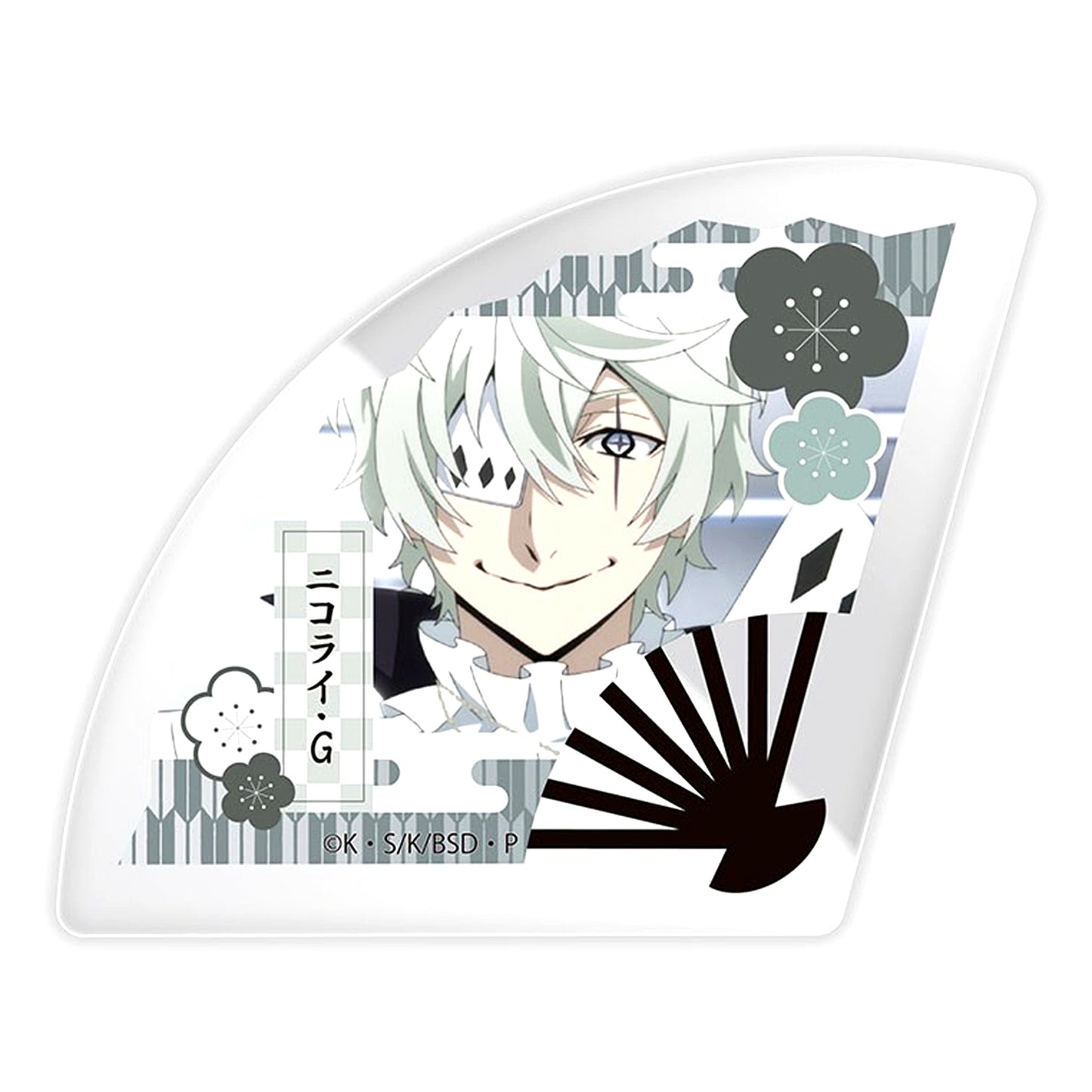 Nikolai G. Bungo Stray Dogs Folding Fan Acrylic Block Collection [USED]