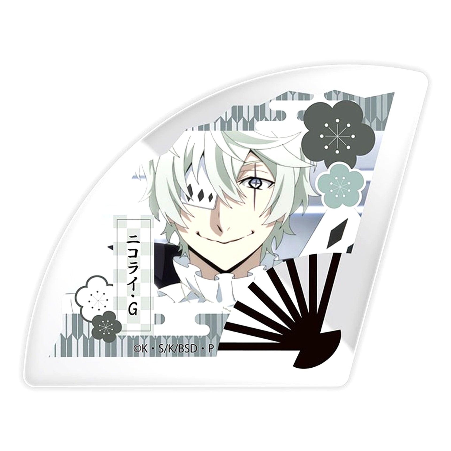 Nikolai G. Bungo Stray Dogs Folding Fan Acrylic Block Collection [USED]