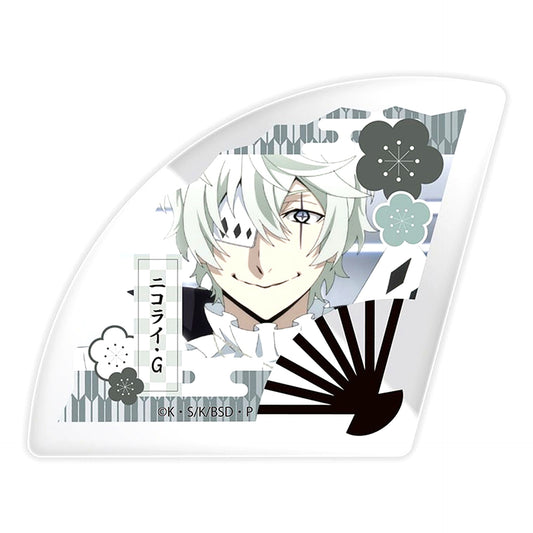 Nikolai G. Bungo Stray Dogs Folding Fan Acrylic Block Collection [USED]