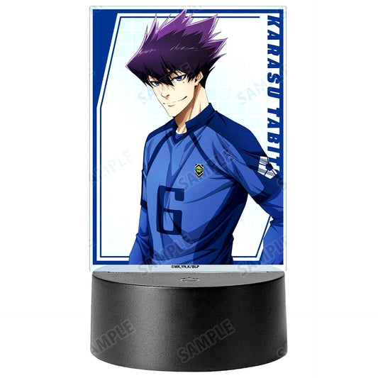 Tabito Karasu Light Up Acrylic Stand Blue Lock [USED]