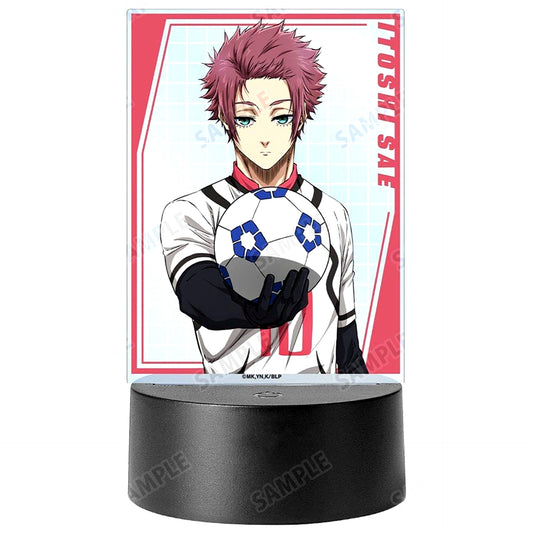 Sae Itoshi Light Up Acrylic Stand Blue Lock [USED]